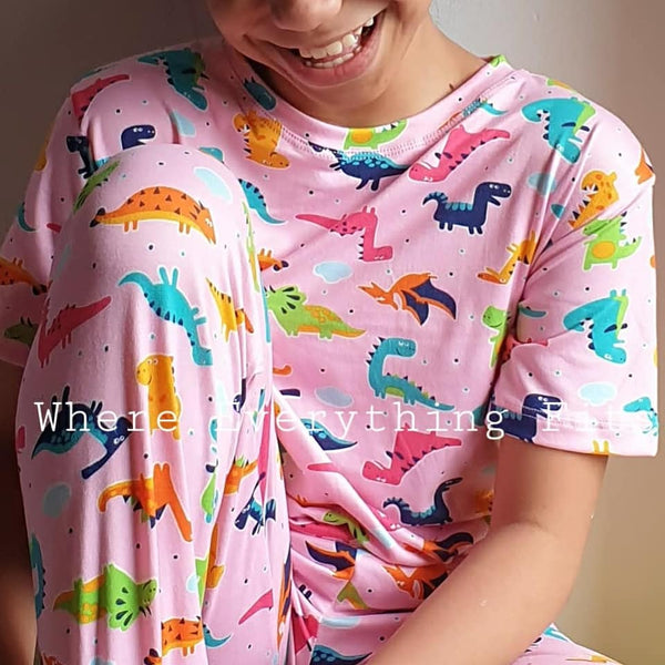Dinosaur Pink PJ