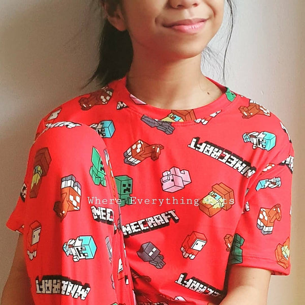 Minecraft Red V1 PJ