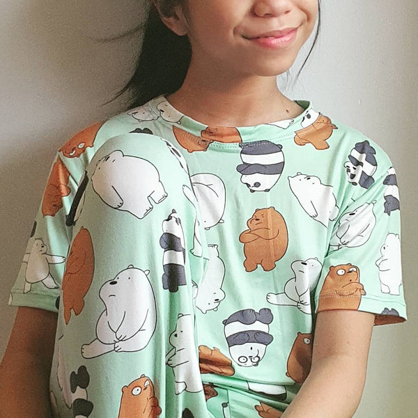We Bare Bears Green PJ