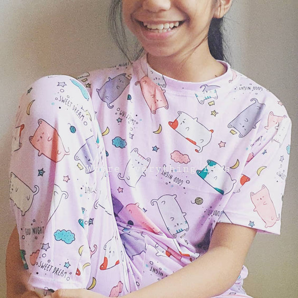 Cat Lilac PJ