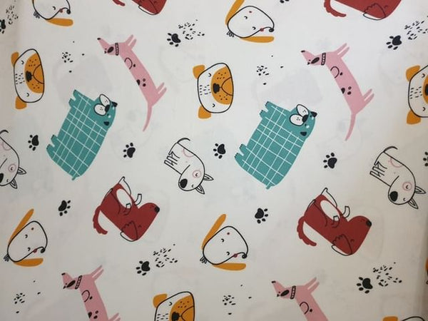 Dog White PJ