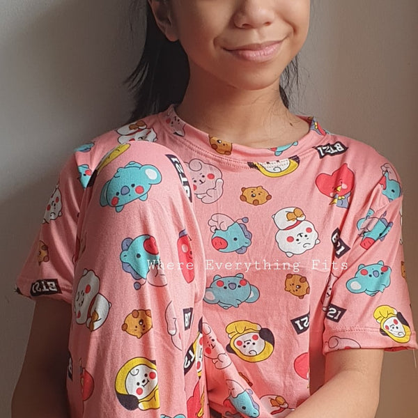 Peach pj on sale