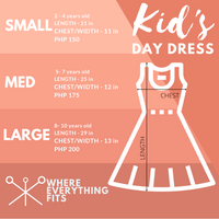 Flamingo Light Blue Kid's Dress