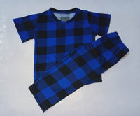 Plaid Blue PJ