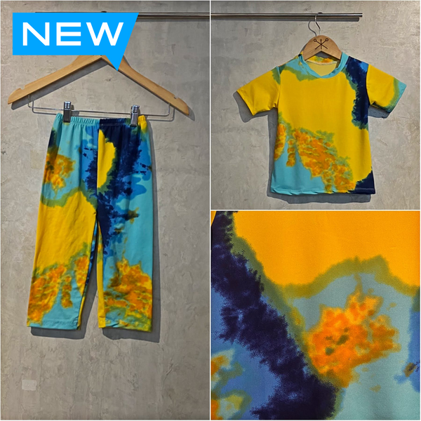 Tie Dye Yellow PJ