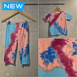 Tie Dye Peach PJ